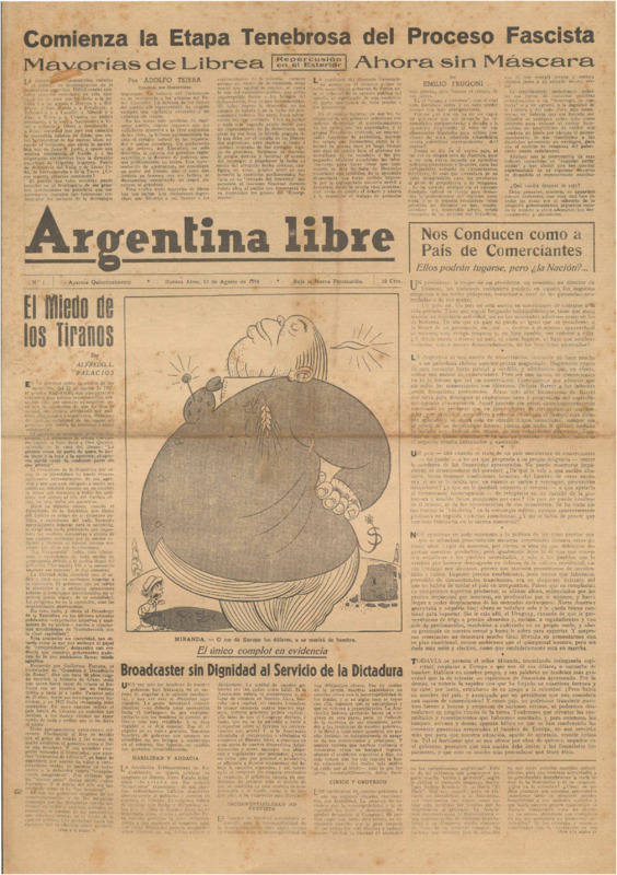 Argentina Libre 2da. ép. nº 1