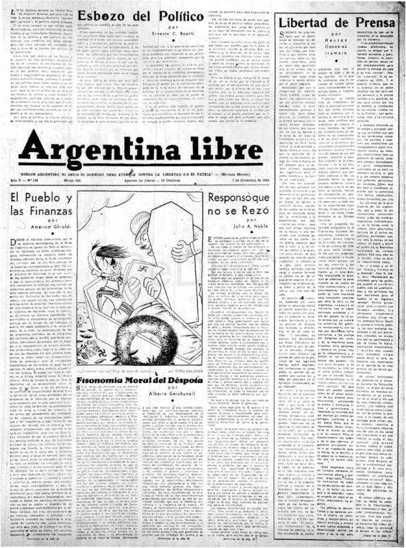 Argentina Libre nº 158
