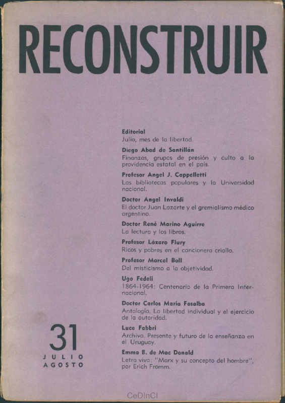 Reconstruir nº31