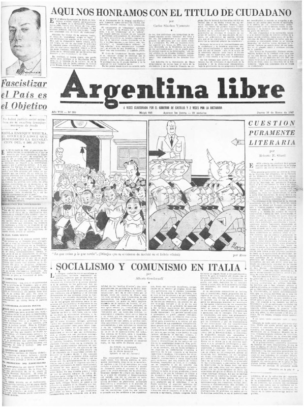 Argentina Libre nº 260
