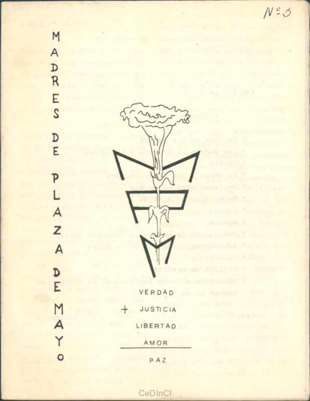 Boletín de las Madres de Plaza de Mayo nº 3
