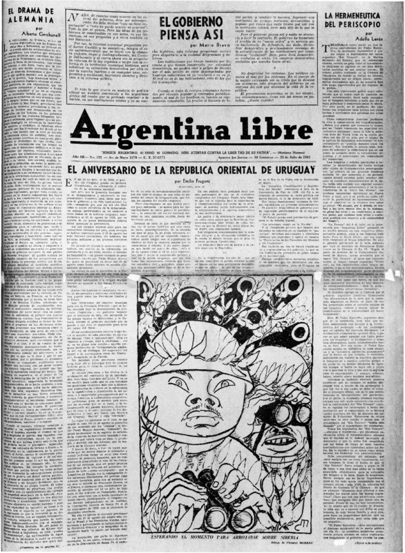 Argentina Libre nº 122