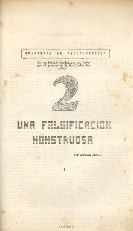 Cuadernos de Indoamérica nº 2
