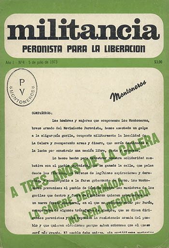 MILITANCIA peronista para la liberación