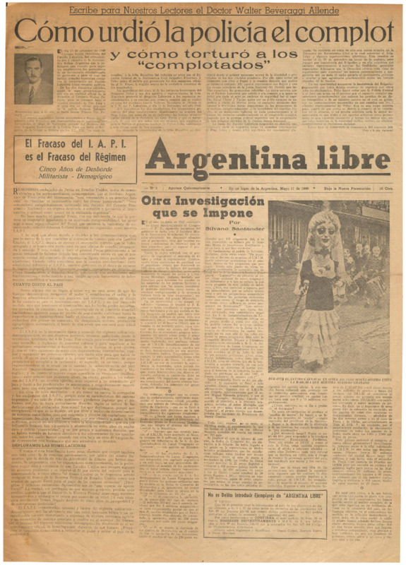 Argentina Libre 2da. ép. nº 9