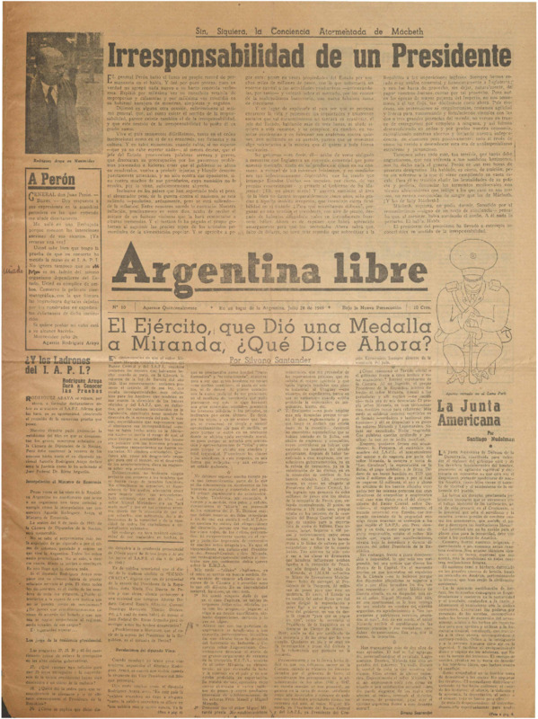 Argentina Libre 2da. ép. nº 10